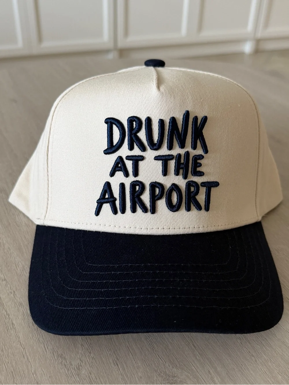 Kenz Kustomz Drunk at the Airport travel hat